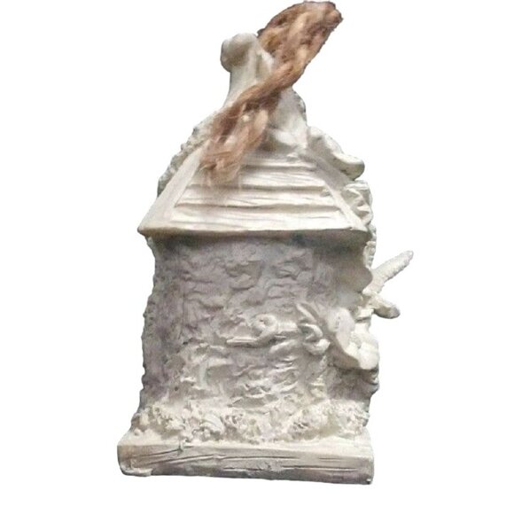 Paintable Fairy Bird House Ornament 4" Easter Holiday Christmas Craft Ornament - Picture 3 of 5